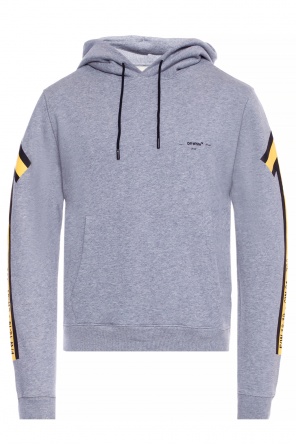 Logo-printed hooded sweatshirt, zdjęcie 1 Logo-printed hooded sweatshirt od Off White